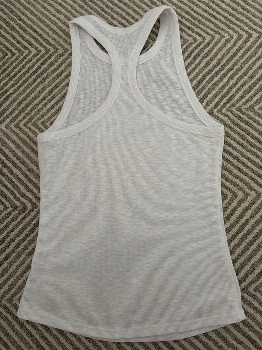 Vuori White Racerback Performance Tank - Picture 2 of 3